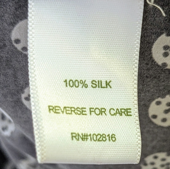 Garnet Hill Boho Prints Silk Tank - Picture 9 of 16